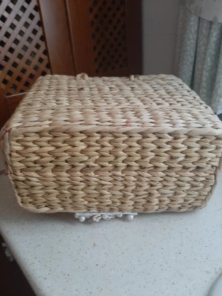 Bolso capazo Cuplé conchas y perlas