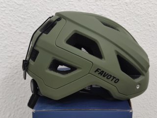 Favoto casco bicicleta montaña viscera
