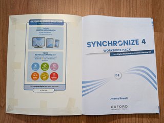 Synchronize 4 Workbook inglés B1+ 4eso oportunidad