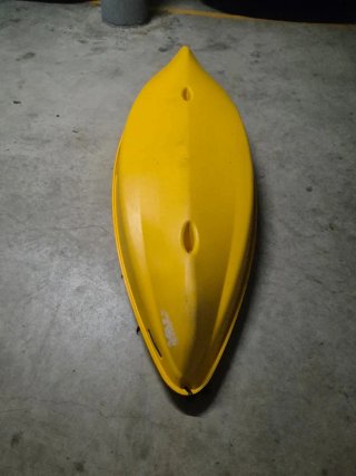 Kayak Omei Horizon 80 autovaciable para jóvenes.