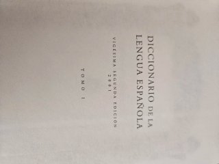 Diccionario de la lengua española