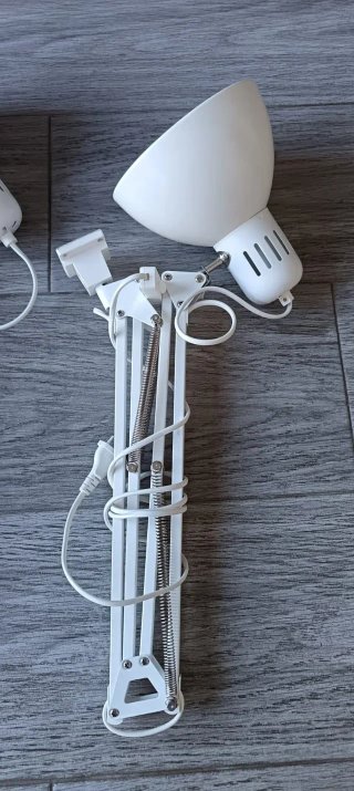 4 Lámparas Flexo Blancas IKEA Tertial