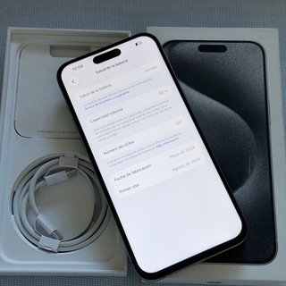 iPhone 15 Pro Max Gris 256GB Batería 88%