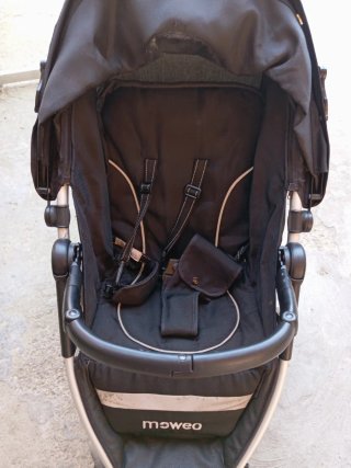 Silla de paseo negra