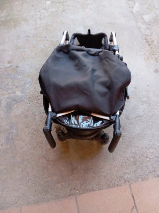 Silla de paseo negra
