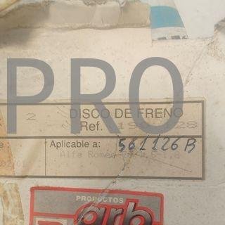 JUEGO DISCOS FRENO ALFA ROMEO NUEVO 561126B