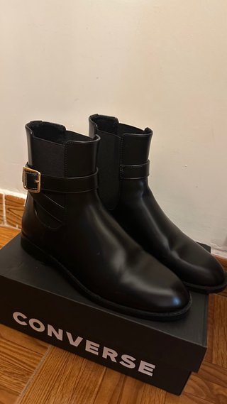 Botines negros Mango un solo uso
