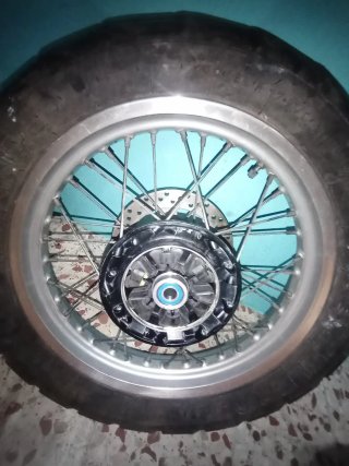 Ruedas Kawasaki KLE 500.Rodamientos nuevos