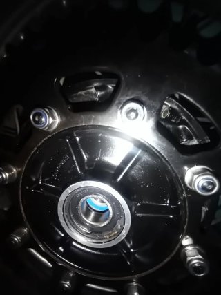 Ruedas Kawasaki KLE 500.Rodamientos nuevos