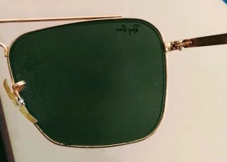 Gafas de Sol Ray-Ban Caravan B&L Doradas