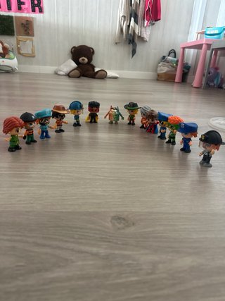 Lote 5 Figuras Muñecos Coleccionables