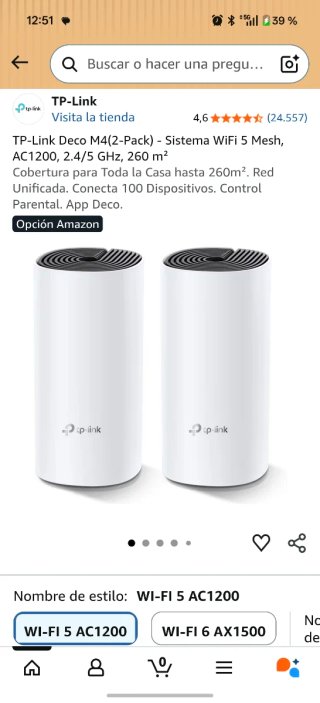 Pack 2 TP-Link Deco E4S