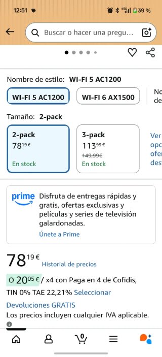 Pack 2 TP-Link Deco E4S