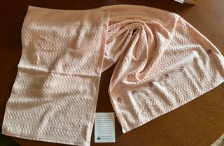 Set Asciugamani Rosa, Azzurro, Arancio