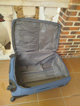 Maleta grande azul