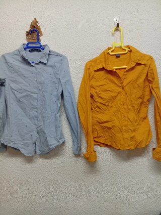 Lote 2 Camisas Zara Talla S