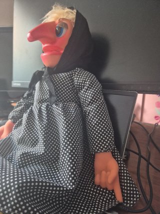 Marioneta Doña Rogelia Años 70-80