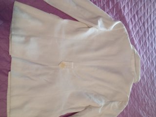 Chaqueta blanca elegante