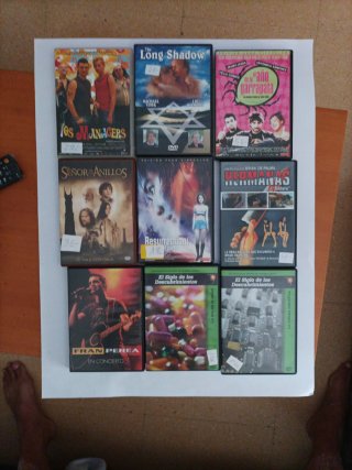 Lote 59 DVDs Variados