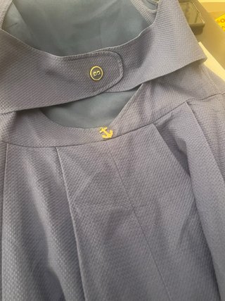 Vestito Liu Jo blu con righe beige