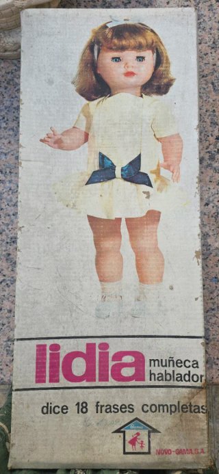 Muñeca Lidia años 60, habladora