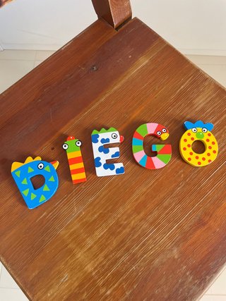 Letras Decorativas Infantiles DIEGO
