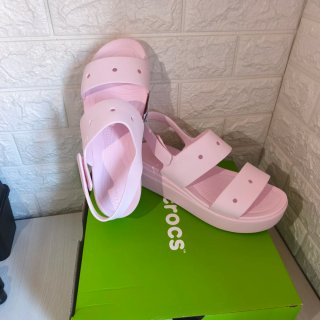 Sandalias Crocs Brooklyn Rosa Talla 41 42