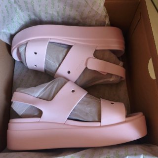 Sandalias Crocs Brooklyn Rosa Talla 41 42