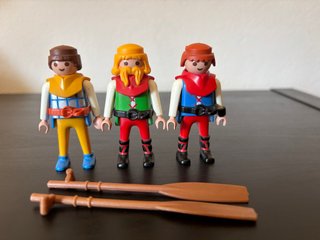 Playmobil Vikingos con Remos