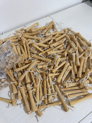 Bigudíes de peluquería de madera
