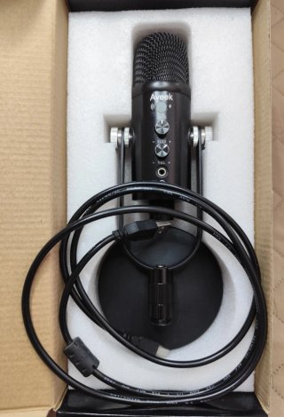 Microfono Aveek USB Condensatore Come Nuovo