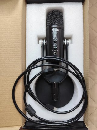 Microfono Aveek USB Condensatore Come Nuovo