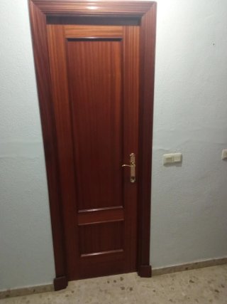 Dos Puertas Madera Maciza Baño 62x203cm