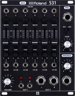 Roland System 500 531 Eurorack Mixer