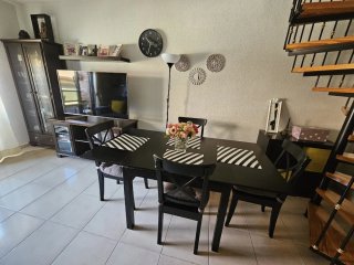 Mueble Comedor Completo Oscuro