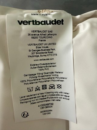 Cambiador impermeable Vertbaudet