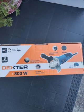 Radial Dexter 800W 115/125mm