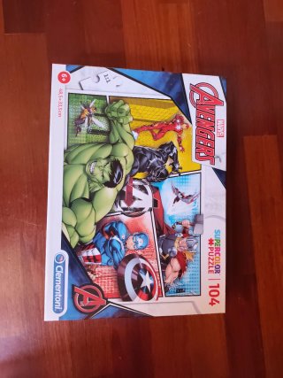 Puzzle Clementoni Avengers 104 piezas