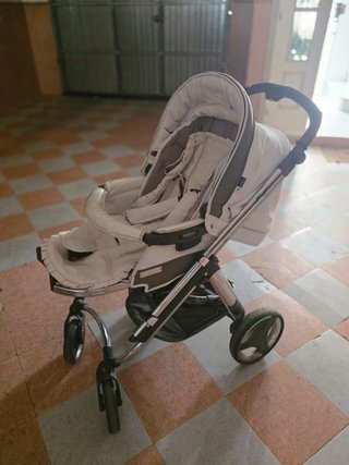 Carro Bebecar , año 2014 , silla de paseo y capazo