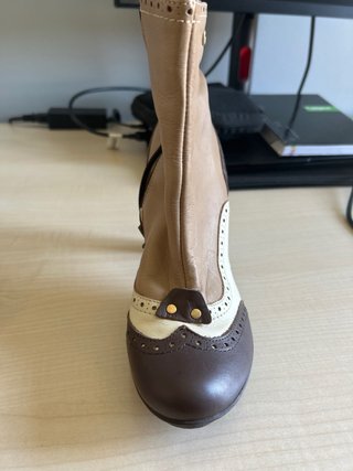 Botines Cuplé Piel Talla 39