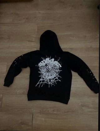 Sudadera Sp5der Negra