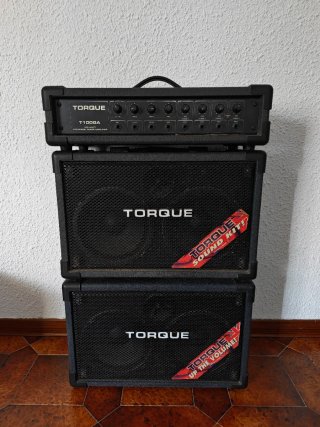 Altavoces Torque (2 unidades) + Behringer UB1202