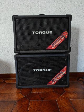 Altavoces Torque (2 unidades) + Behringer UB1202
