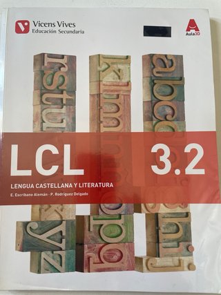LCL. Lengua castellana y literatura 3 Educación...