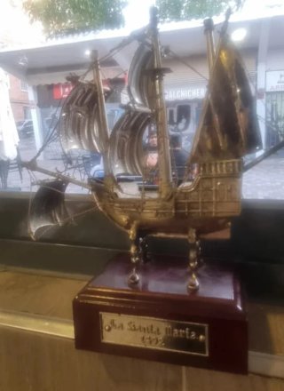 Maqueta Barco Santa María 1492