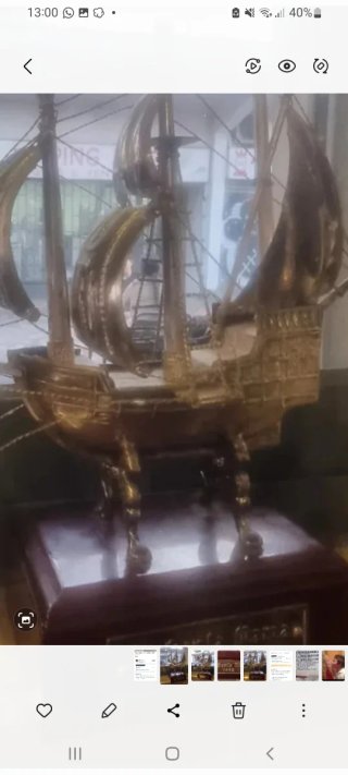 Maqueta Barco Santa María 1492