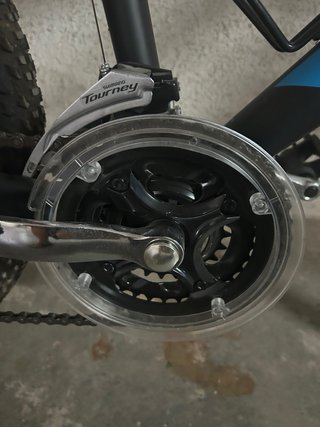 Bicicleta Montaña 24” CONOR Negra y Azul