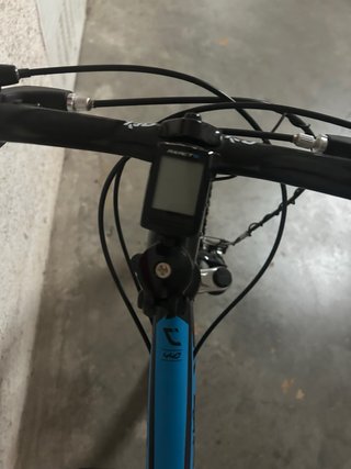 Bicicleta Montaña 24” CONOR Negra y Azul