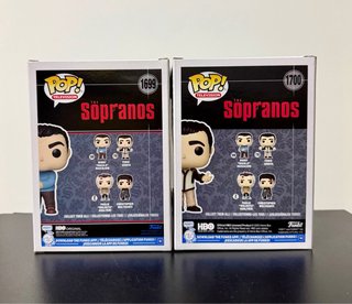 Lote 2 Funko POP! The Sopranos Bobby y Furio