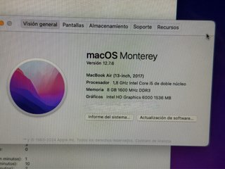 MacBook Air 13” 2017 | i5 | 8GB | 128GB